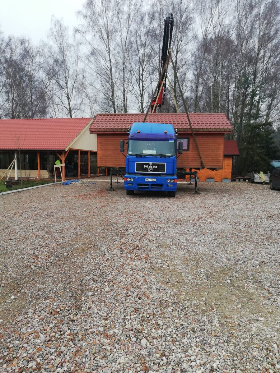 Prace przeładunkowe dźgu samojezdnego