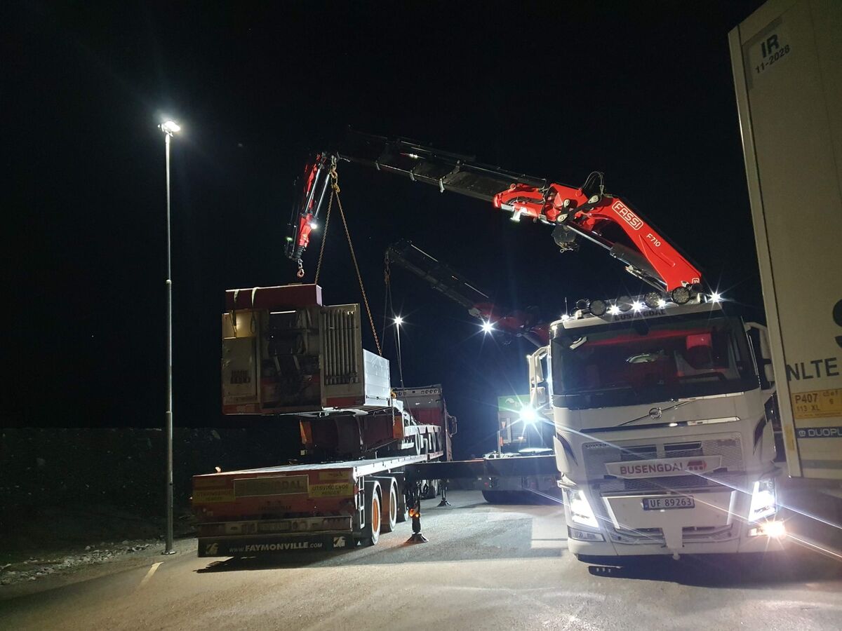 Przewóz kontenerów biurowych i socjalnych HDS Wołomin